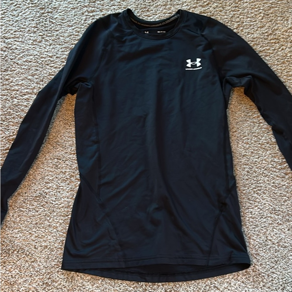 Under Armour Men's Long Sleeve Tee - Midnight Black
